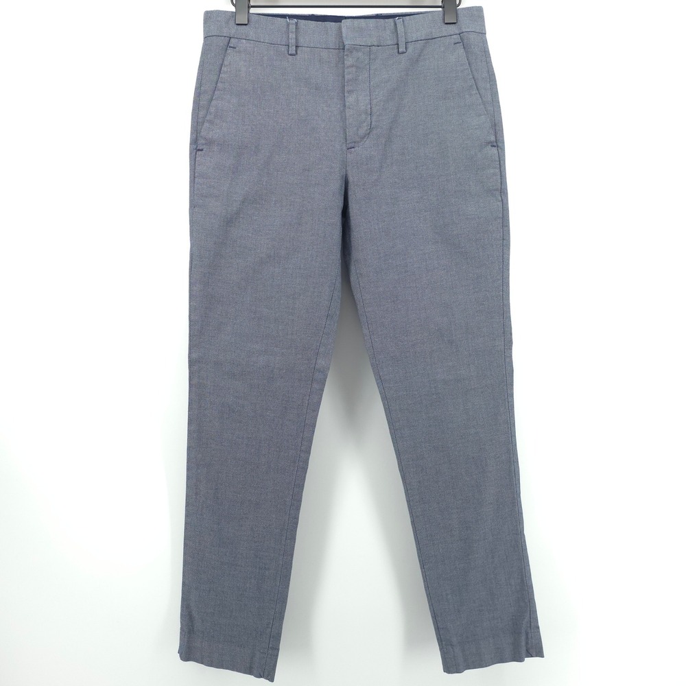 Express Extra Slim Men Pants 29x30 Gray Stretch Chino Business Casual